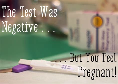 negative pregnancy test and nausea